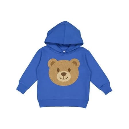Inktastic Cute Teddy Bear Face for Kids Toddler Hoodie