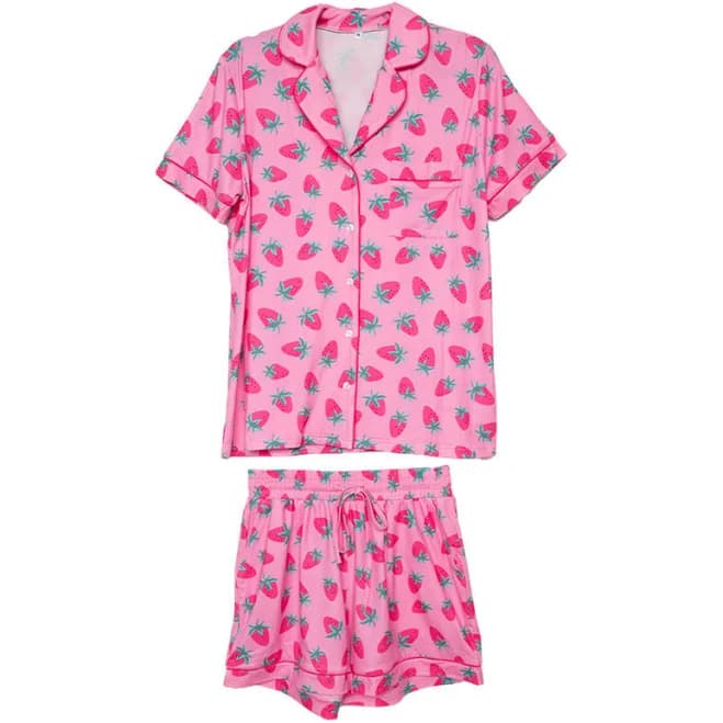 Katydid Strawberry Loungewear Set