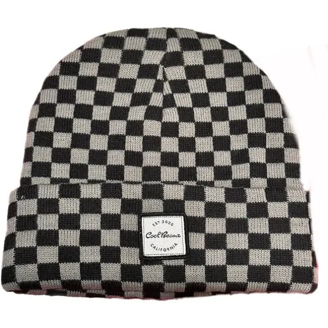 Toddler Cali Beanie Checkered