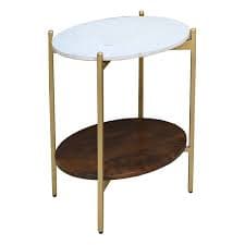 Wren Marble-Top Accent Table | At Home