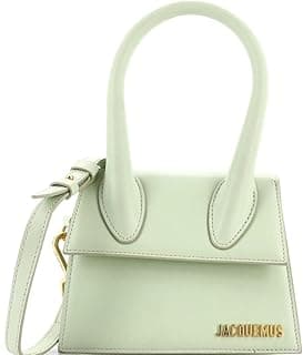 Pre-Loved Le Chiquito Moyen Bag Leather Moyen, Green