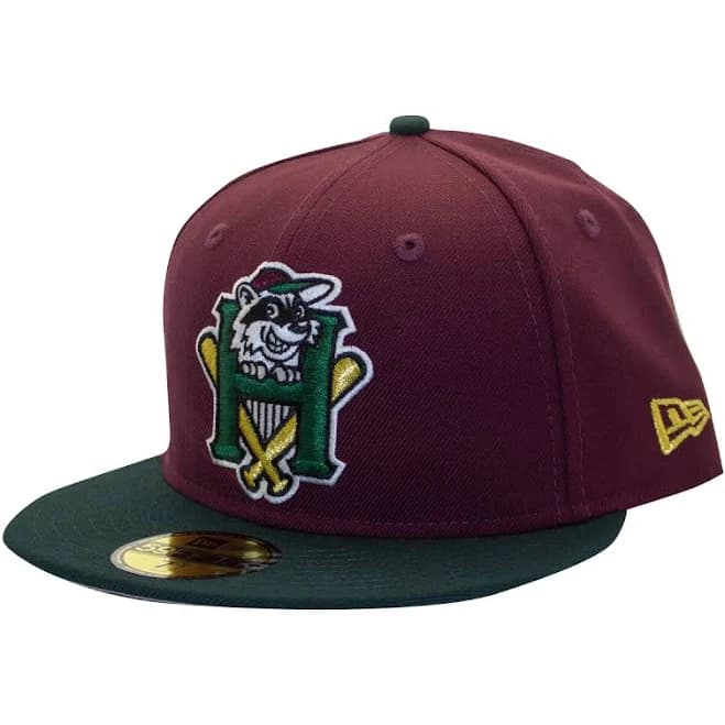 59Fifty Retro Home Legacy Fitted Cap | Maroon/Green 8 1/8