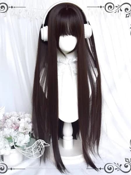 Synthetic Long Straight Wig