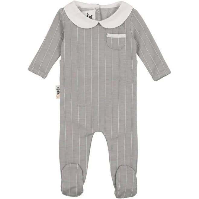 Shop maniere Raised Stripe Footie