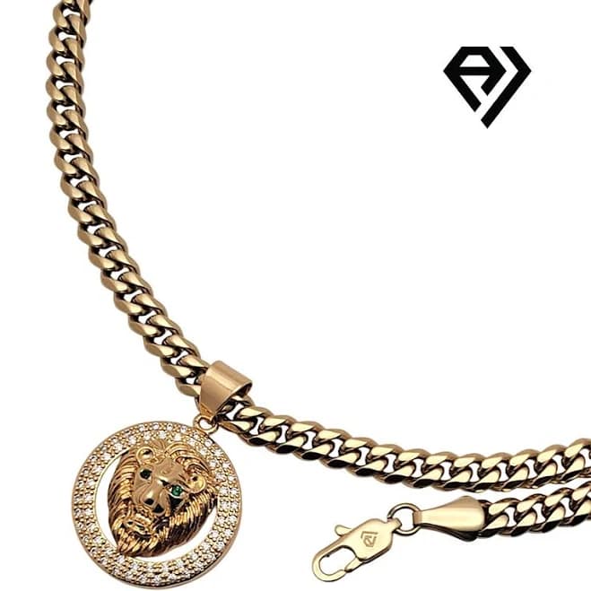 Aria LUX 6mm Cuban Chain Pendent