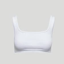 Aritzia | Tops | Aritzia Tna Body Bend Bra Top White Xs | Poshmark