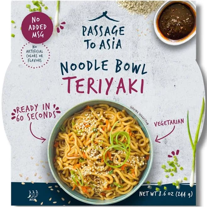 Passage Foods to Asia Teriyaki Noodle Bowl