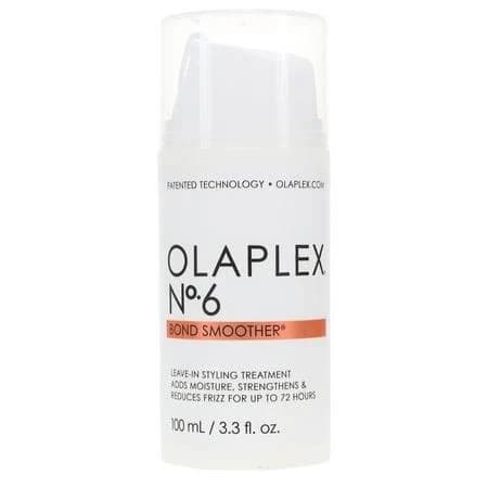 No. 6 Bond Smoother, Leave-In Styling Hair Cream Treatment, Smooths, Conditions, & Strengthens, Frizz Control for Up to 72 Hours, For All Hair Types, 3.3 fl oz