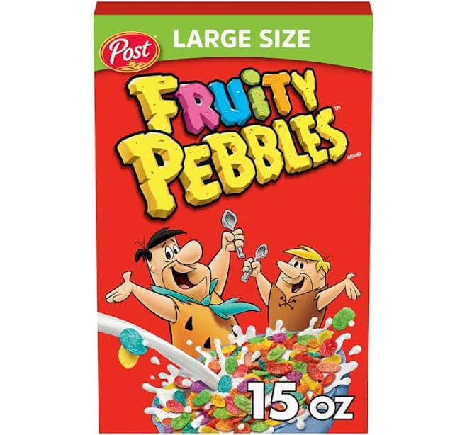 Fruity Pebbles Cereal