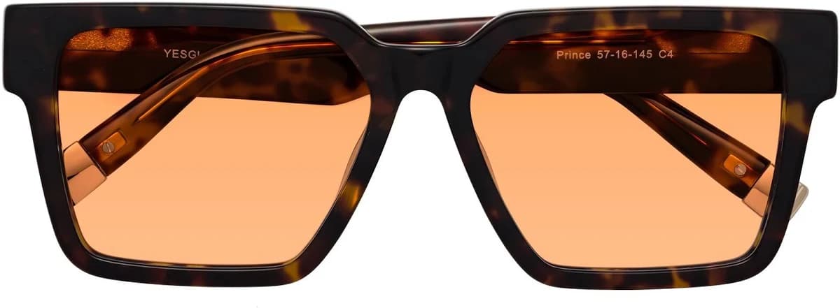 Prince Hipster Oversized Square Sunglasses