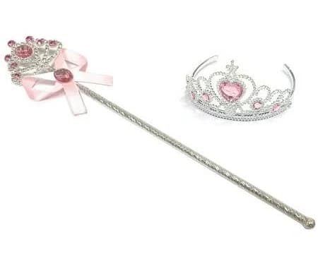 Dreamtale Princess Crown Tiara and Wand Set