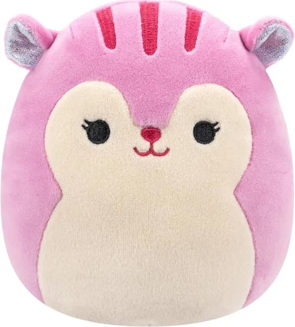 Squishmallows Griella the Brown Cow Rainbow Spotted Belly Plush