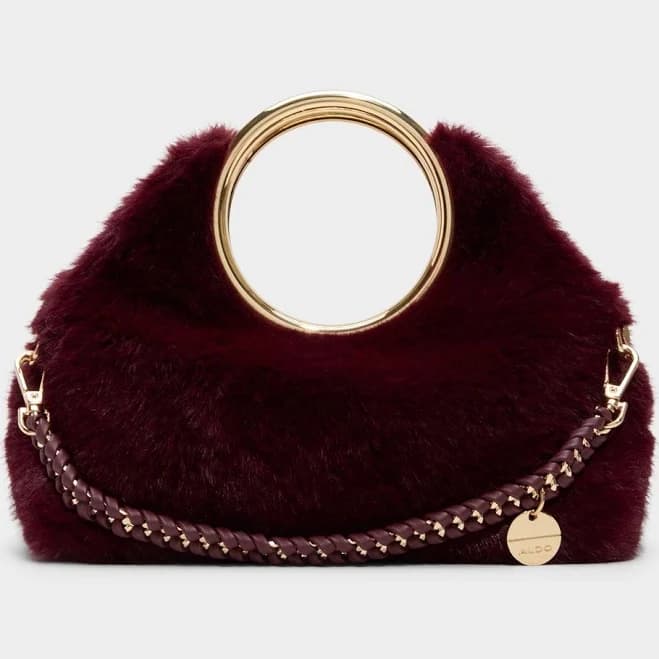 ALDO Women's Kelhanifurr Convertible Faux Fur Crossbody Bag