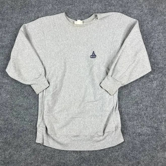 Aeropostale Sweatshirt Mens Size L Gray Crewneck Pullover Casual Logo