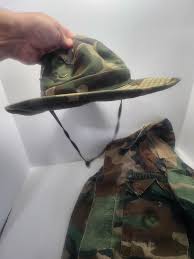US Army Marines Vintage Button Down Shirt With Hat - Army - Marines - Army Gear - Military - Vintage Clothes - War - Etsy