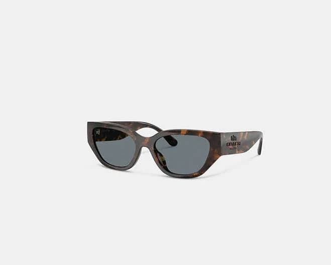 Coach Women's Geometric Cat Eye Sunglasses