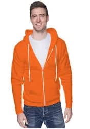 Fashion Fleece Neon Zip Hoody