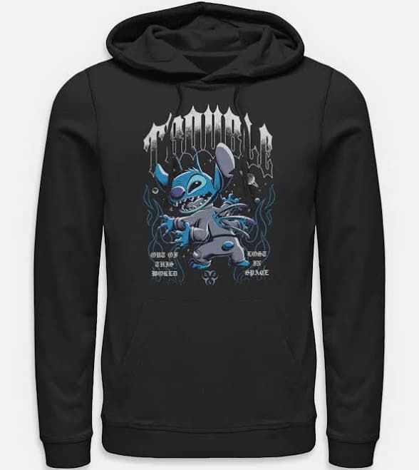 Disney Lilo & Stitch Cosmic Trouble Hoodie