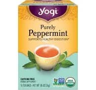Yogi Tea Purely Peppermint Caffeine Free 16 Tea Bags