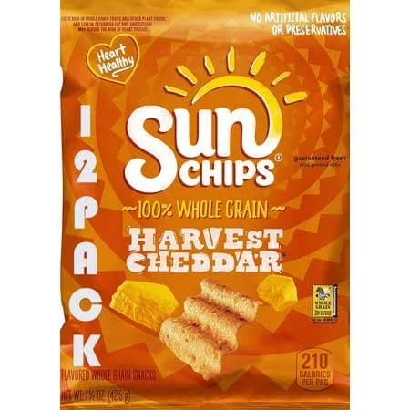 Superdeals SunChips Harvest Cheddar Whole Grain Snacks