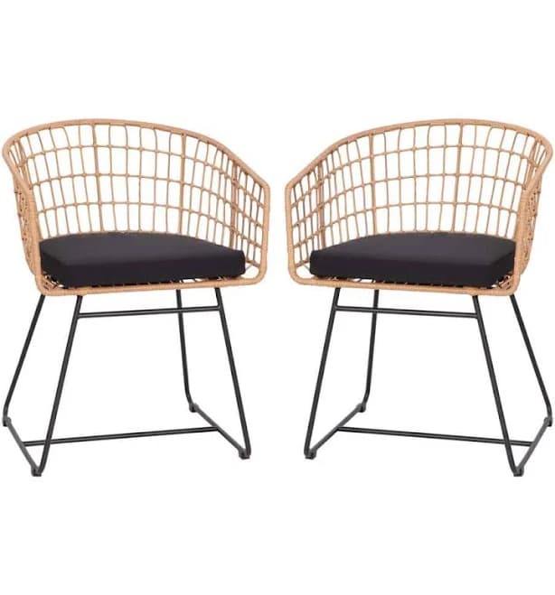 Carnegy Avenue Outdoor Lounge Chair Set of 2