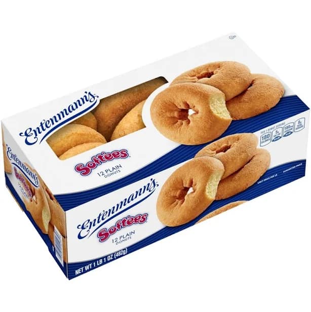 Entenmann's Plain Variety Donuts, 6.8lb