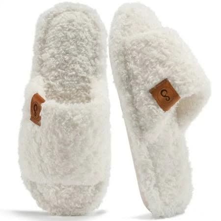 Women's Cozy Soft Fuzzy Memory Foam Slippers