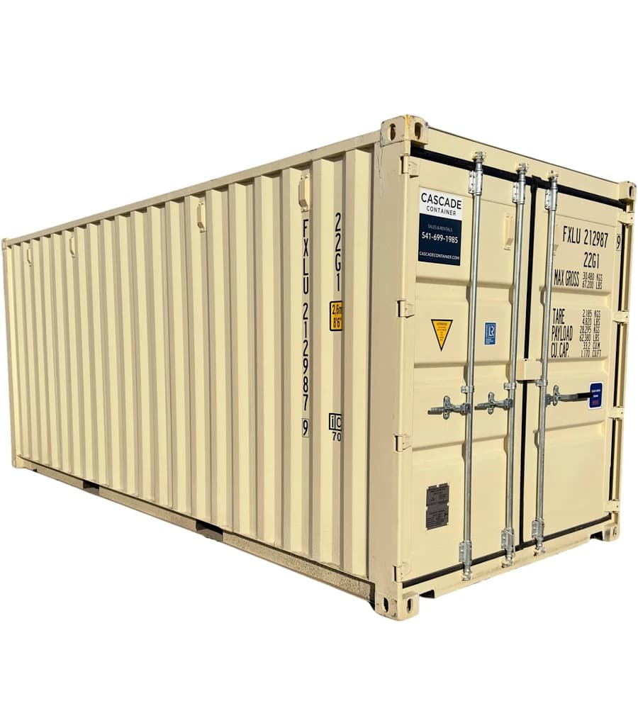 20ft Standard Shipping Container in Excellent Condition