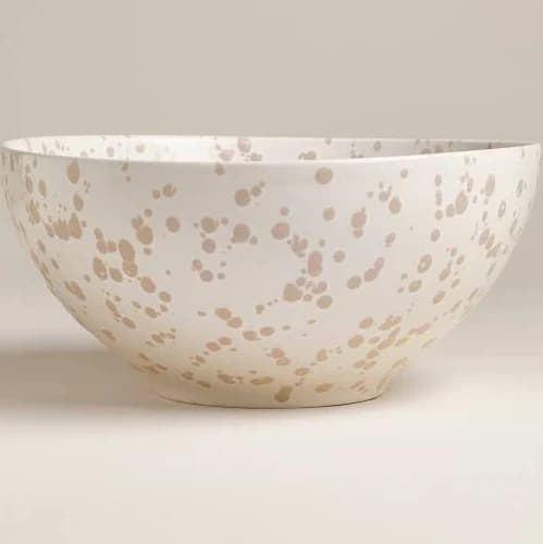 Year & Day Splatter Ceramic Serving Bowls