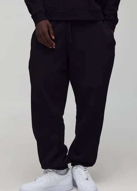 boohooMAN Men's Basic Oversized Jogger Pants