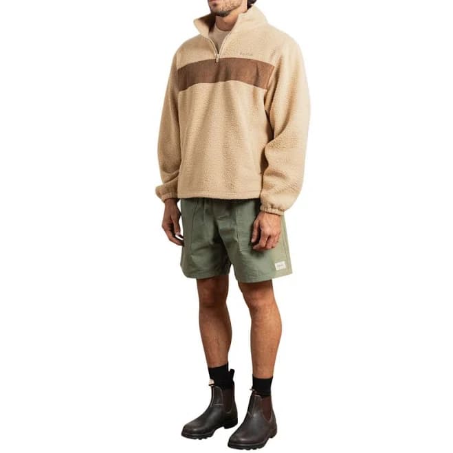 Rhythm Essential Quarter Zip Sweatshirt