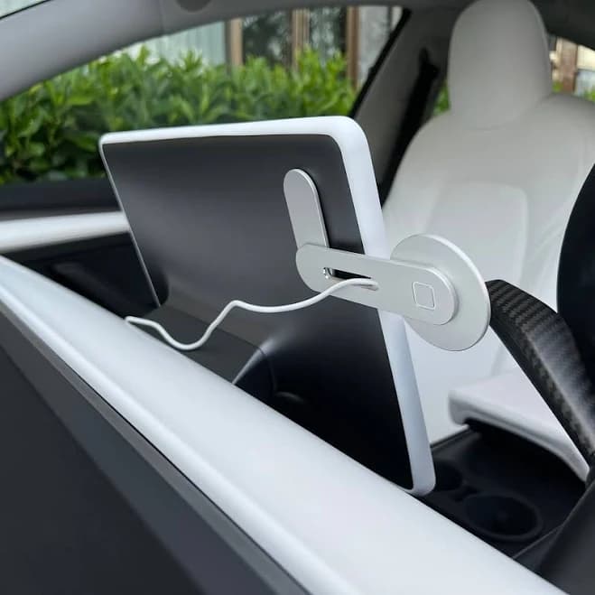 Screen Corner Phone Holder for Tesla Model 3 and Model Y