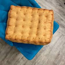 Handmade Biscuit Pillow - Plush Cookie Cushion - Etsy