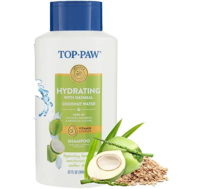 Top Paw Hydrating Dog Shampoo With Oatmeal