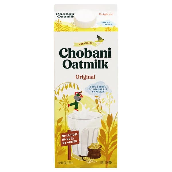 Chobani Plain Oat Milk
