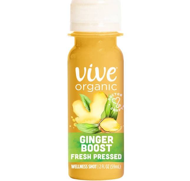 Vive Organic Pure Boost Ginger Shots