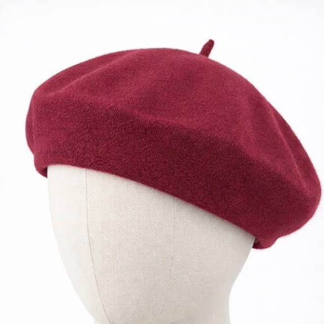 The British Blanket Co. Wool Beret Hat