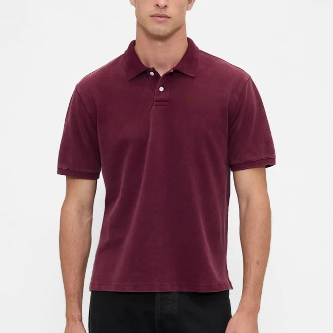Men's Logo Pique Polo