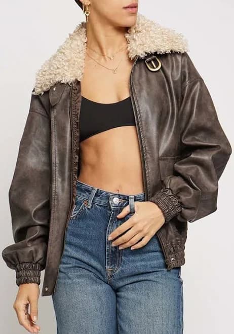 Shearling Aviator Jacket