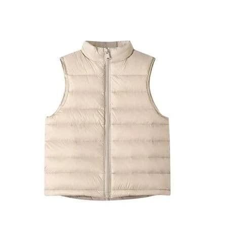 Quilted Full Zipper Puffer Vest