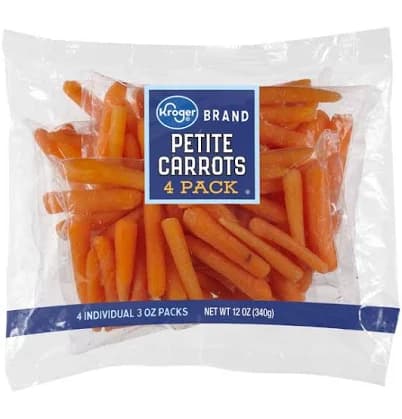 Kroger Petite Carrots Snack Pack