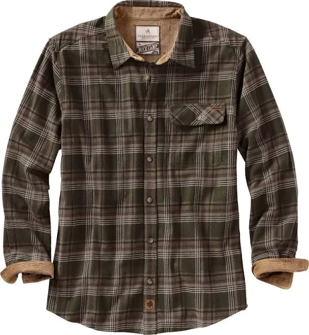 Legendary Whitetails Men's Shirts Legendary Whitetails Buck Camp Flannel Shirt