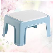 Amazon.com: LOUYENOUS 1Pc Portable Plastic Stool for Lightweight Footstool for Bathing Playtime Compact Design : Home & Kitchen