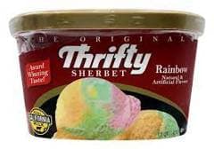 Thrifty Rainbow Sherbet