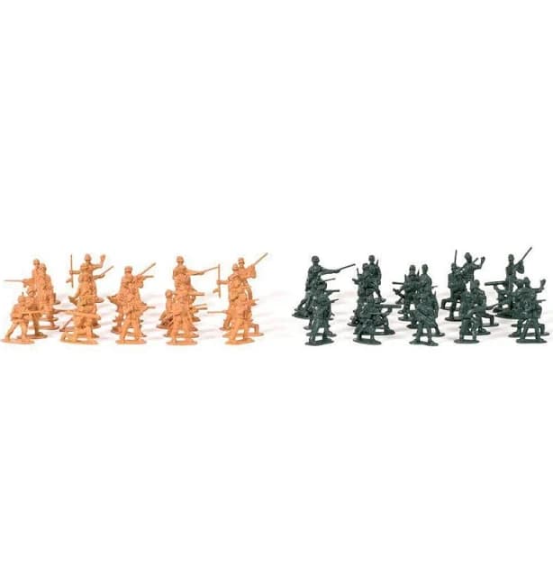 Retro Mini Soldiers 60 Pack