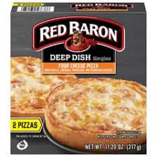 Red Baron Deep Dish Four Cheese Pizza