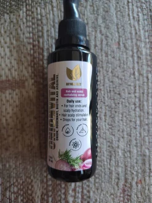 Natural Sant Onionvital Hair Serum With Onion, Rosemary, Biotin And