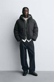 WATER REPELLENT TECHNICAL JACKET - Black | ZARA United States