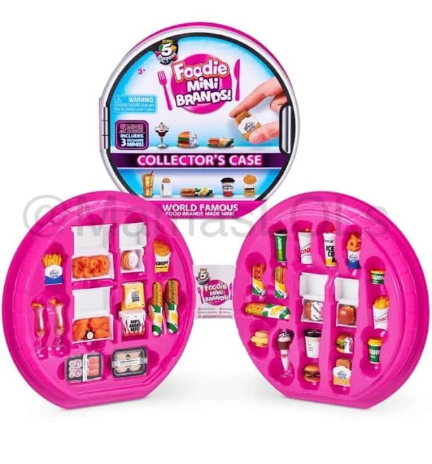 Zuru Mini Brands FOODIE SERIES COLLECTORS CASE COMPLETE - Toys & Collectibles | Size: s