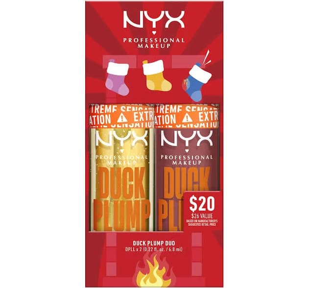 NYX Professional Makeup Duck Plump Lip Plumping Gloss Set
